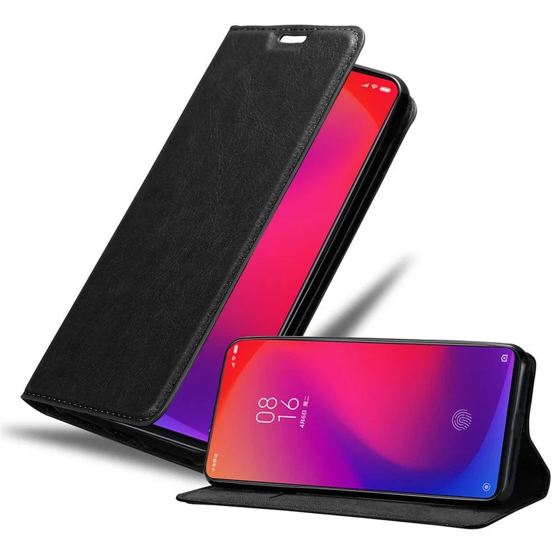 Cadorabo Hülle kompatibel mit Xiaomi Mi 9T / Mi 9T PRO / RedMi K20 / RedMi K20 PRO Schutzhülle mit Magnetverschluss, Standfunktion und Kartenfach