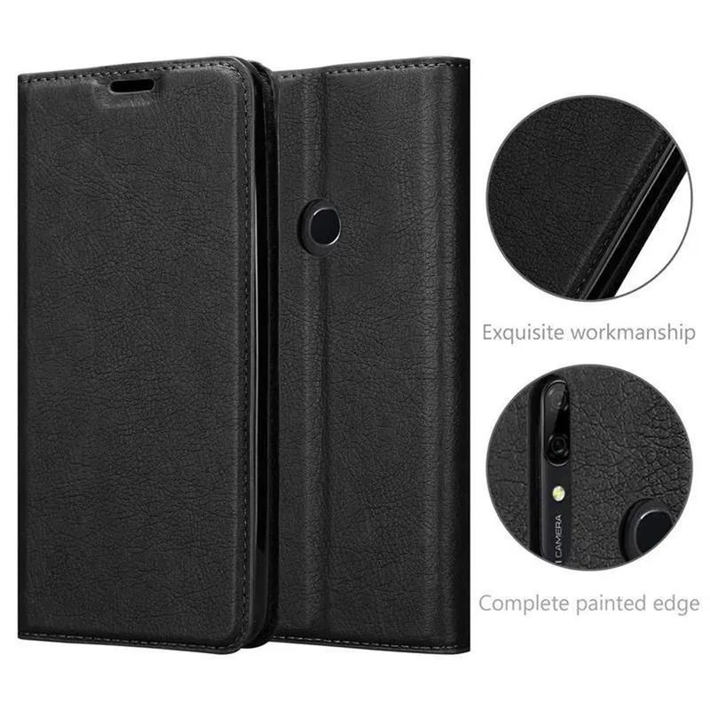 Cadorabo Hülle kompatibel mit Huawei P SMART Z / Y9 PRIME 2019 / Enjoy 10 PLUS Schutzhülle mit Magnetverschluss, Standfunktion und Kartenfach