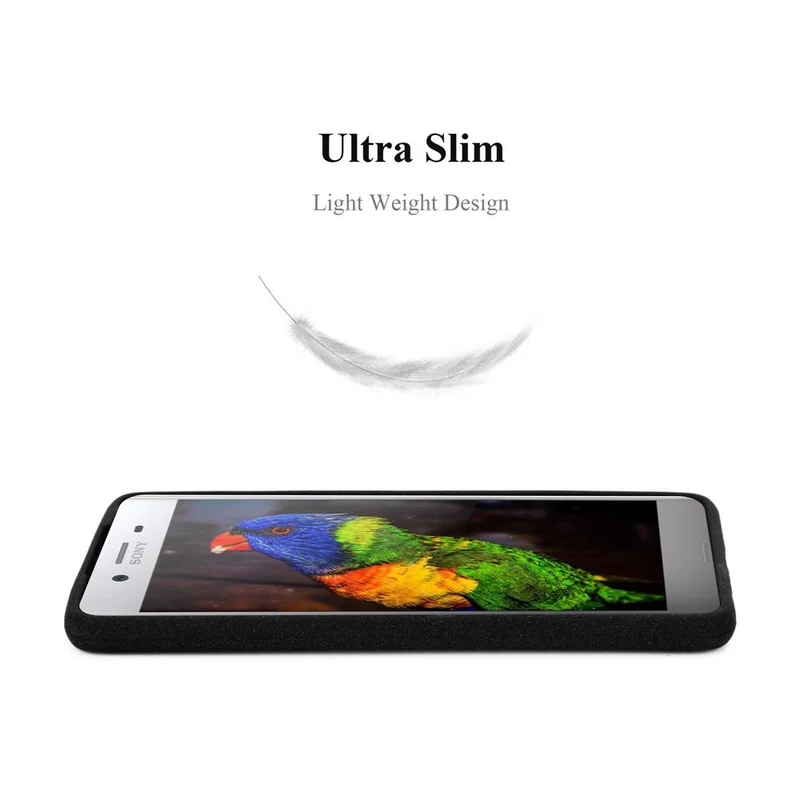 Cadorabo Hülle kompatibel mit Sony Xperia XZ PREMIUM Schutzhülle aus flexiblem TPU Silikon