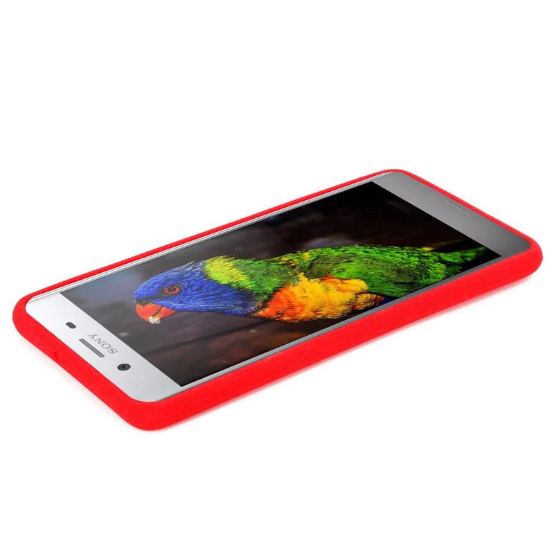 Cadorabo Hülle kompatibel mit Sony Xperia XZ PREMIUM Schutzhülle aus flexiblem TPU Silikon
