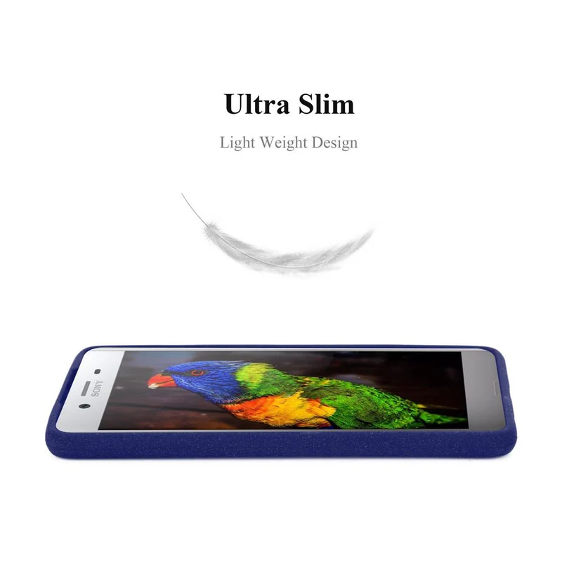 Cadorabo Hülle kompatibel mit Sony Xperia XZ PREMIUM Schutzhülle aus flexiblem TPU Silikon