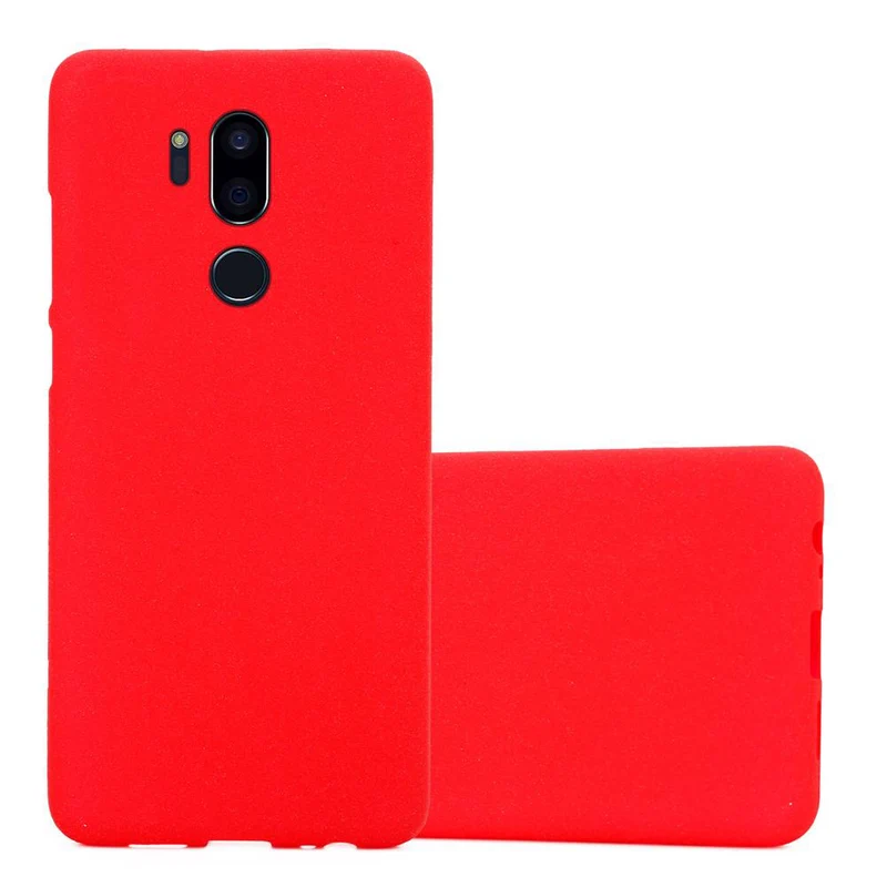 Cadorabo Hülle kompatibel mit LG G7 ThinQ / FIT / ONE Schutzhülle aus flexiblem TPU Silikon
