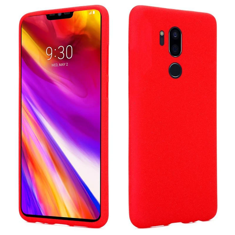 Cadorabo Hülle kompatibel mit LG G7 ThinQ / FIT / ONE Schutzhülle aus flexiblem TPU Silikon
