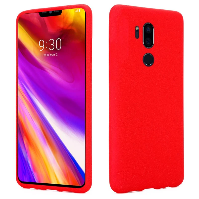 Cadorabo Hülle kompatibel mit LG G7 ThinQ / FIT / ONE Schutzhülle aus flexiblem TPU Silikon