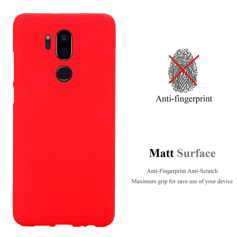 Cadorabo Hülle kompatibel mit LG G7 ThinQ / FIT / ONE Schutzhülle aus flexiblem TPU Silikon