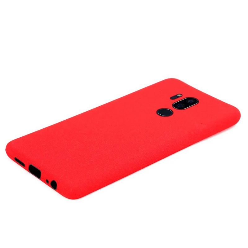 Cadorabo Hülle kompatibel mit LG G7 ThinQ / FIT / ONE Schutzhülle aus flexiblem TPU Silikon