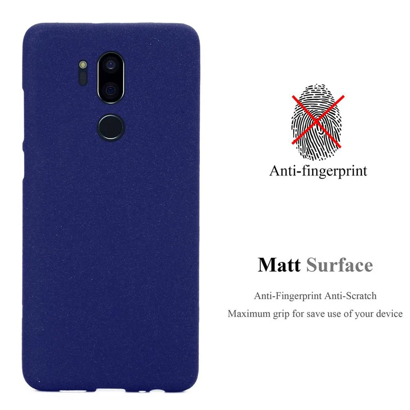 Cadorabo Hülle kompatibel mit LG G7 ThinQ / FIT / ONE Schutzhülle aus flexiblem TPU Silikon