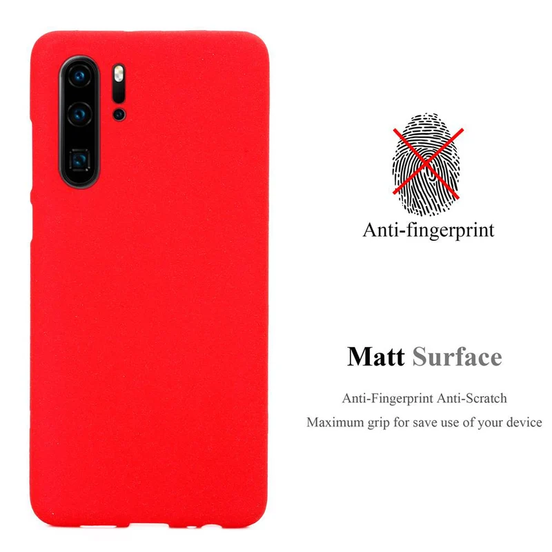 Cadorabo Hülle kompatibel mit Huawei P30 PRO Schutzhülle aus flexiblem TPU Silikon