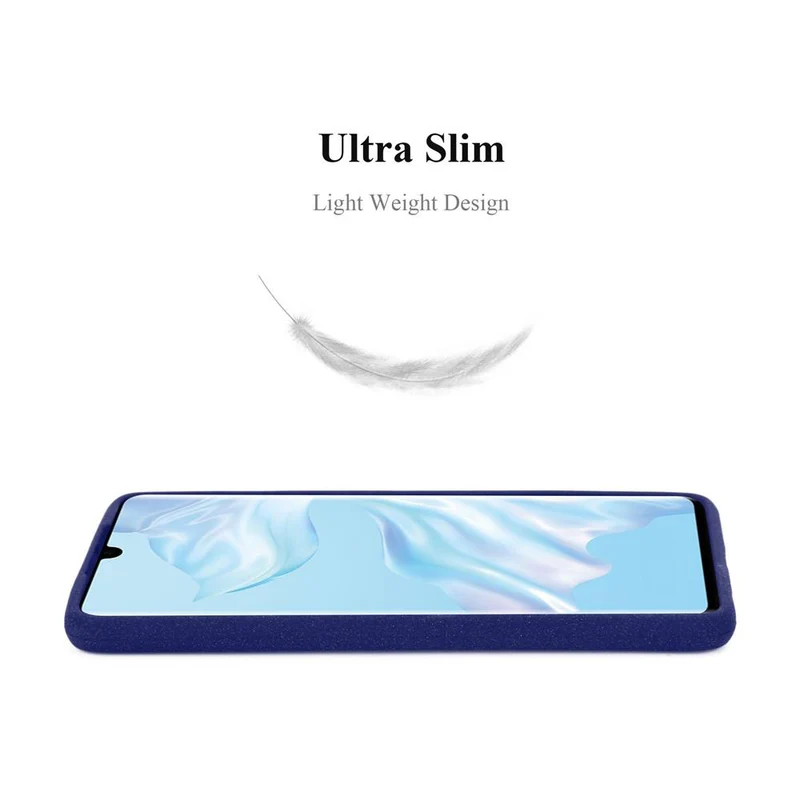 Cadorabo Hülle kompatibel mit Huawei P30 PRO Schutzhülle aus flexiblem TPU Silikon