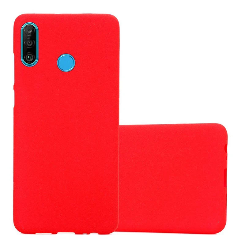Cadorabo Hülle kompatibel mit Huawei P30 LITE Schutzhülle aus flexiblem TPU Silikon