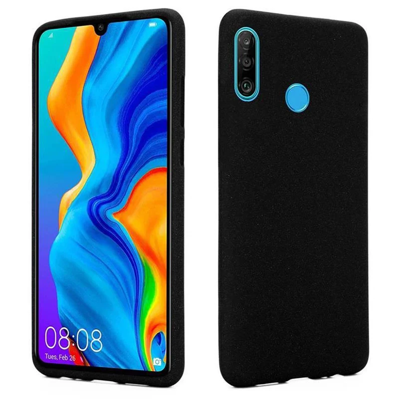 Cadorabo Hülle kompatibel mit Huawei P30 LITE Schutzhülle aus flexiblem TPU Silikon