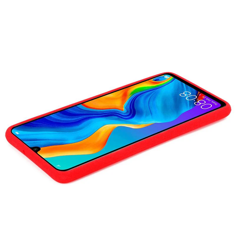 Cadorabo Hülle kompatibel mit Huawei P30 LITE Schutzhülle aus flexiblem TPU Silikon