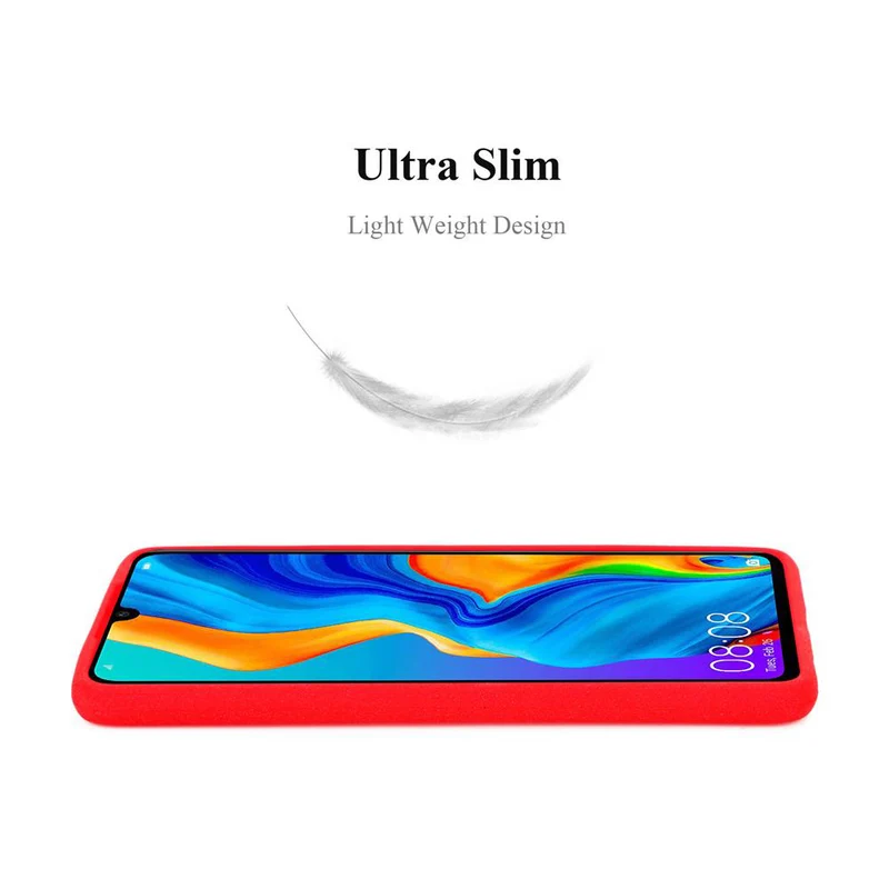 Cadorabo Hülle kompatibel mit Huawei P30 LITE Schutzhülle aus flexiblem TPU Silikon