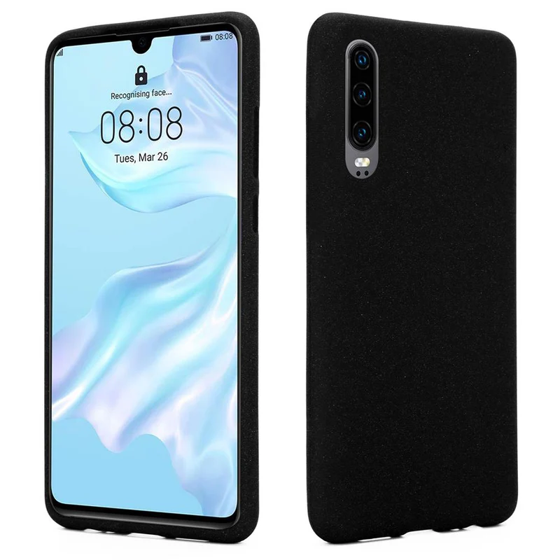 Cadorabo Hülle kompatibel mit Huawei P30 Schutzhülle aus flexiblem TPU Silikon