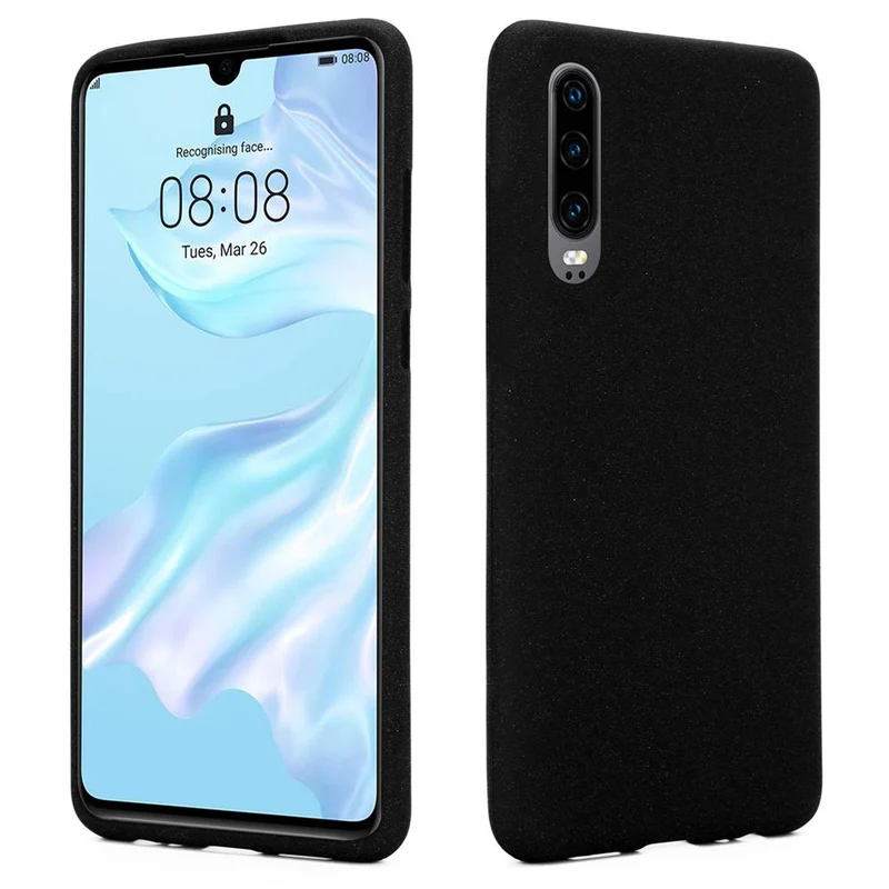 Cadorabo Hülle kompatibel mit Huawei P30 Schutzhülle aus flexiblem TPU Silikon