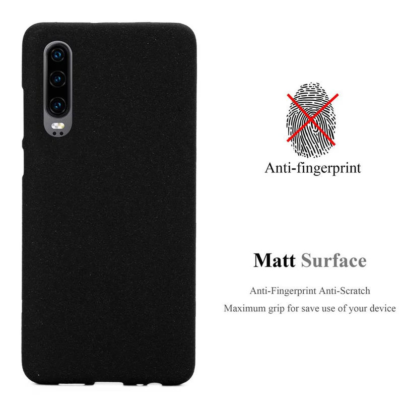 Cadorabo Hülle kompatibel mit Huawei P30 Schutzhülle aus flexiblem TPU Silikon