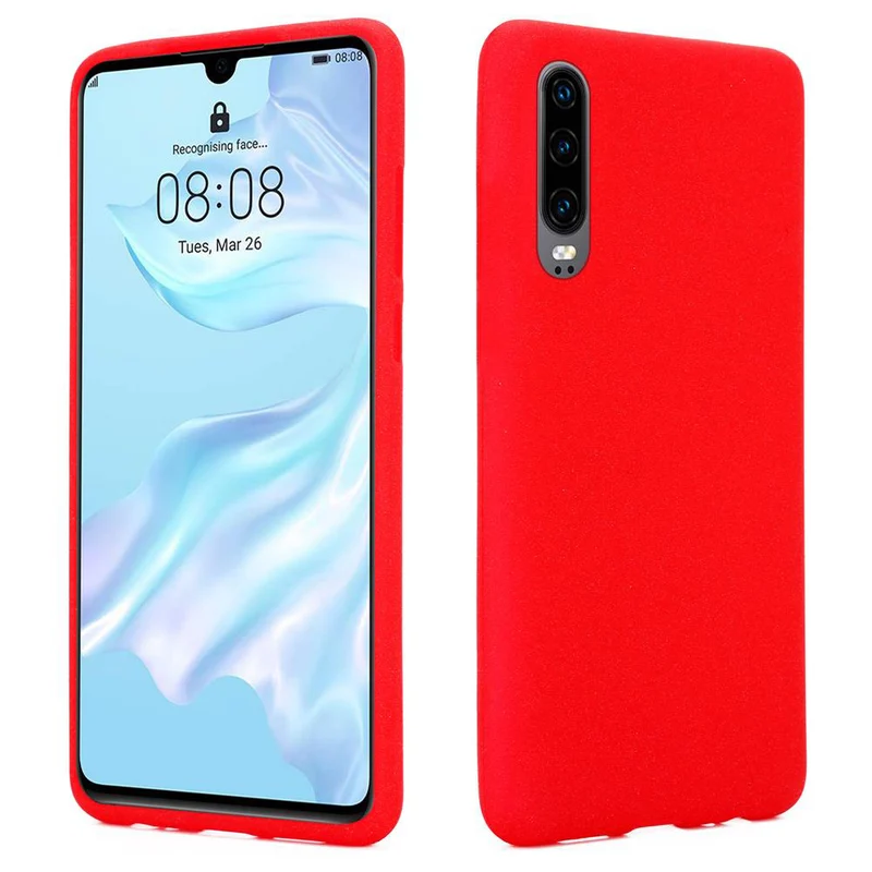Cadorabo Hülle kompatibel mit Huawei P30 Schutzhülle aus flexiblem TPU Silikon
