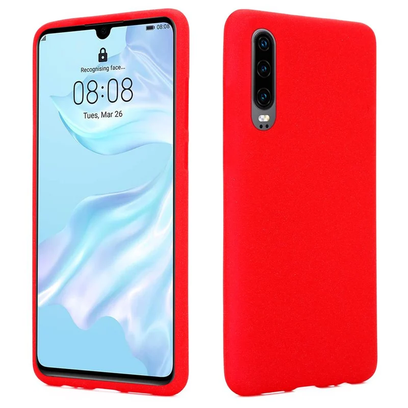 Cadorabo Hülle kompatibel mit Huawei P30 Schutzhülle aus flexiblem TPU Silikon