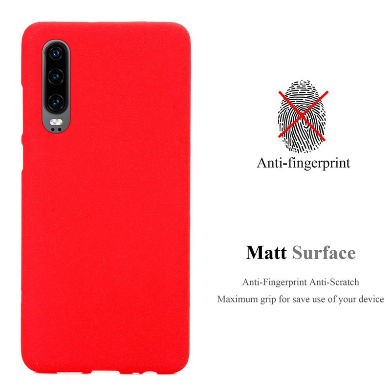 Cadorabo Hülle kompatibel mit Huawei P30 Schutzhülle aus flexiblem TPU Silikon