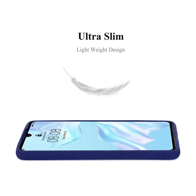 Cadorabo Hülle kompatibel mit Huawei P30 Schutzhülle aus flexiblem TPU Silikon