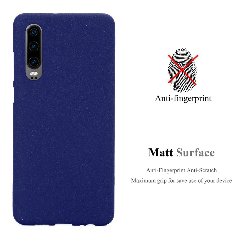 Cadorabo Hülle kompatibel mit Huawei P30 Schutzhülle aus flexiblem TPU Silikon