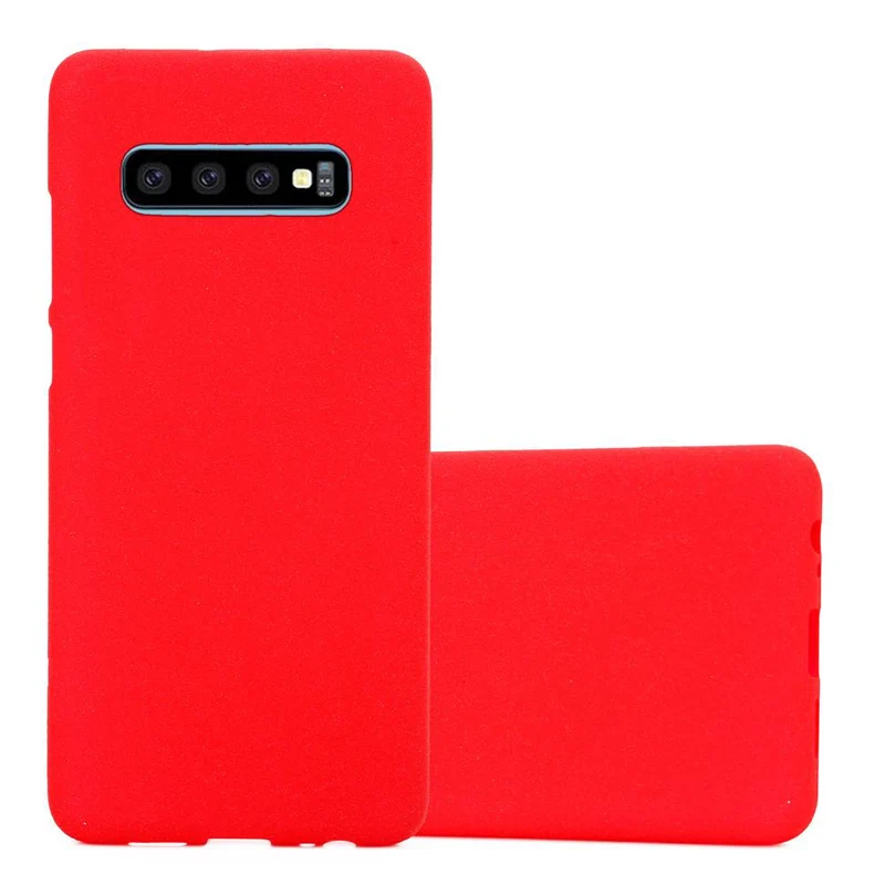Cadorabo Hülle kompatibel mit Samsung Galaxy S10 PLUS Schutzhülle aus flexiblem TPU Silikon
