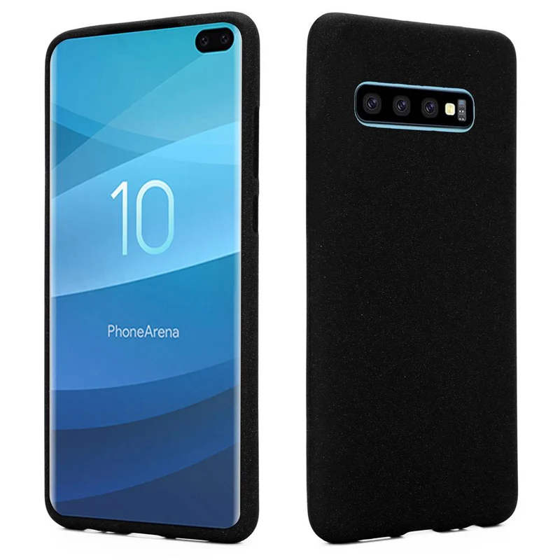 Cadorabo Hülle kompatibel mit Samsung Galaxy S10 PLUS Schutzhülle aus flexiblem TPU Silikon