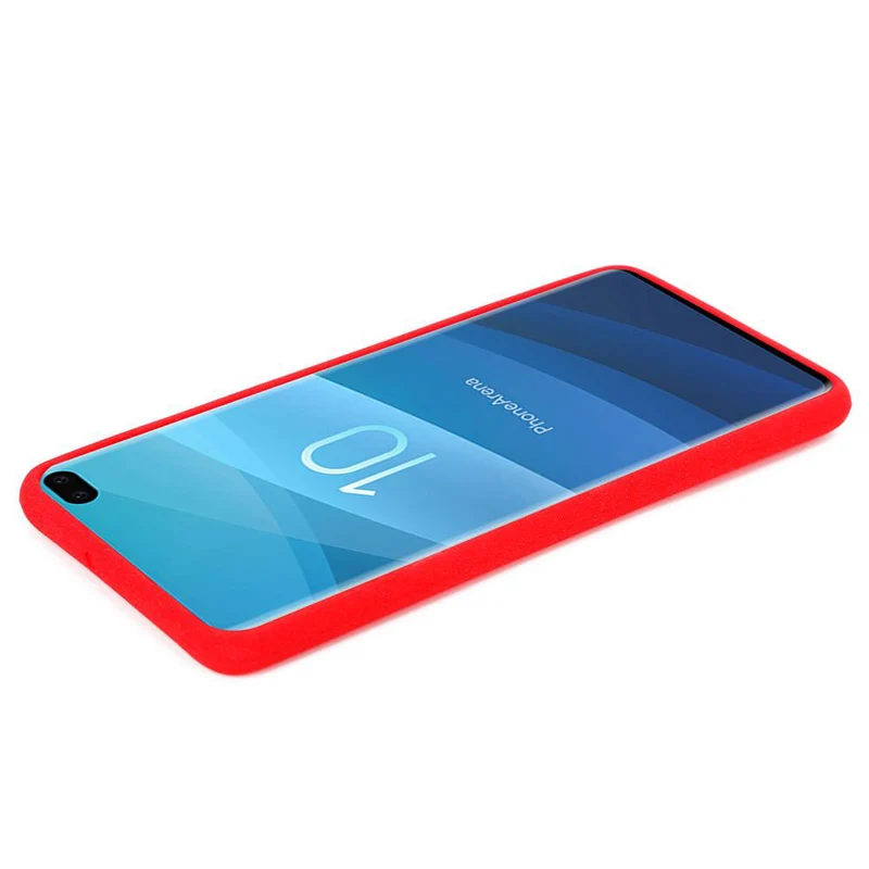 Cadorabo Hülle kompatibel mit Samsung Galaxy S10 PLUS Schutzhülle aus flexiblem TPU Silikon