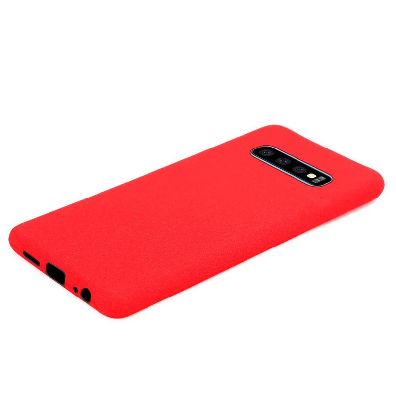 Cadorabo Hülle kompatibel mit Samsung Galaxy S10 PLUS Schutzhülle aus flexiblem TPU Silikon