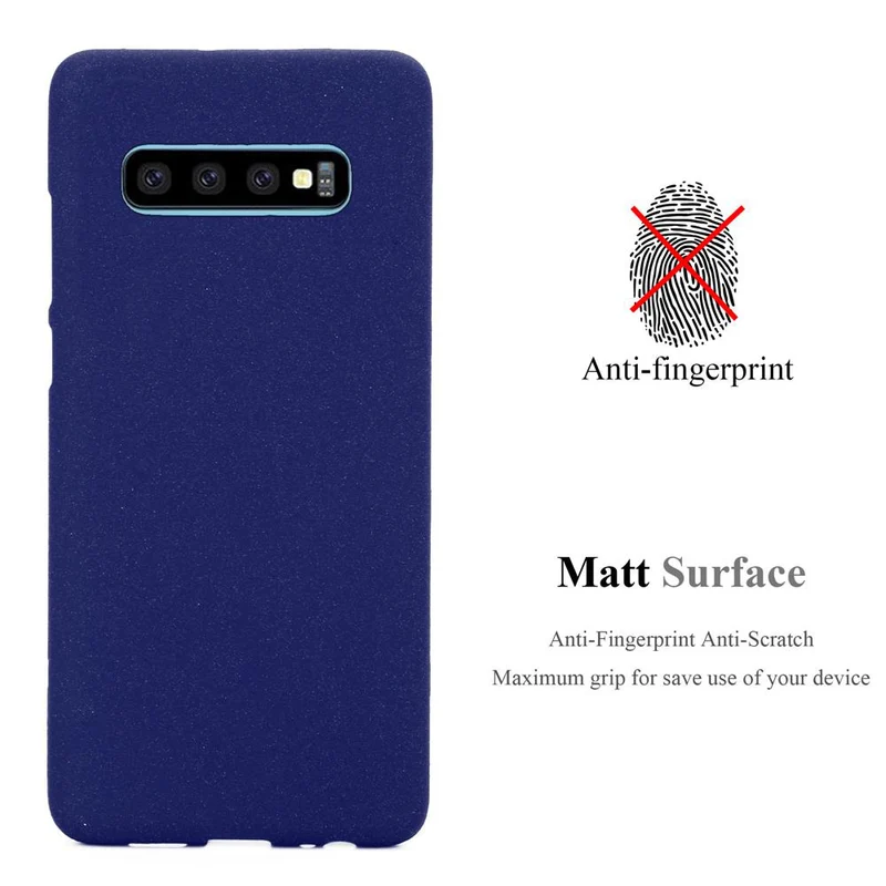 Cadorabo Hülle kompatibel mit Samsung Galaxy S10 PLUS Schutzhülle aus flexiblem TPU Silikon