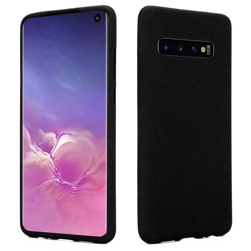 Cadorabo Hülle kompatibel mit Samsung Galaxy S10 4G Schutzhülle aus flexiblem TPU Silikon