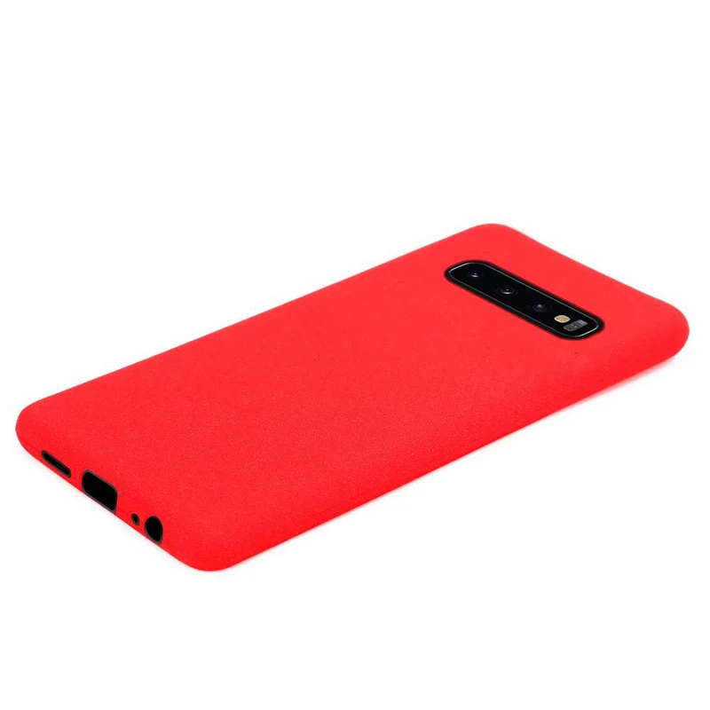 Cadorabo Hülle kompatibel mit Samsung Galaxy S10 4G Schutzhülle aus flexiblem TPU Silikon