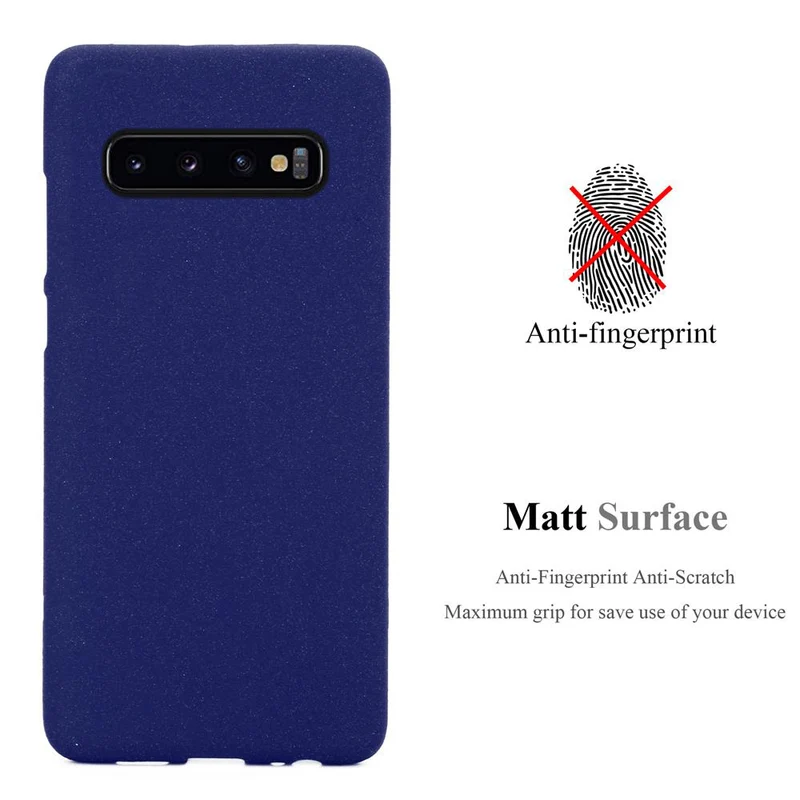 Cadorabo Hülle kompatibel mit Samsung Galaxy S10 4G Schutzhülle aus flexiblem TPU Silikon
