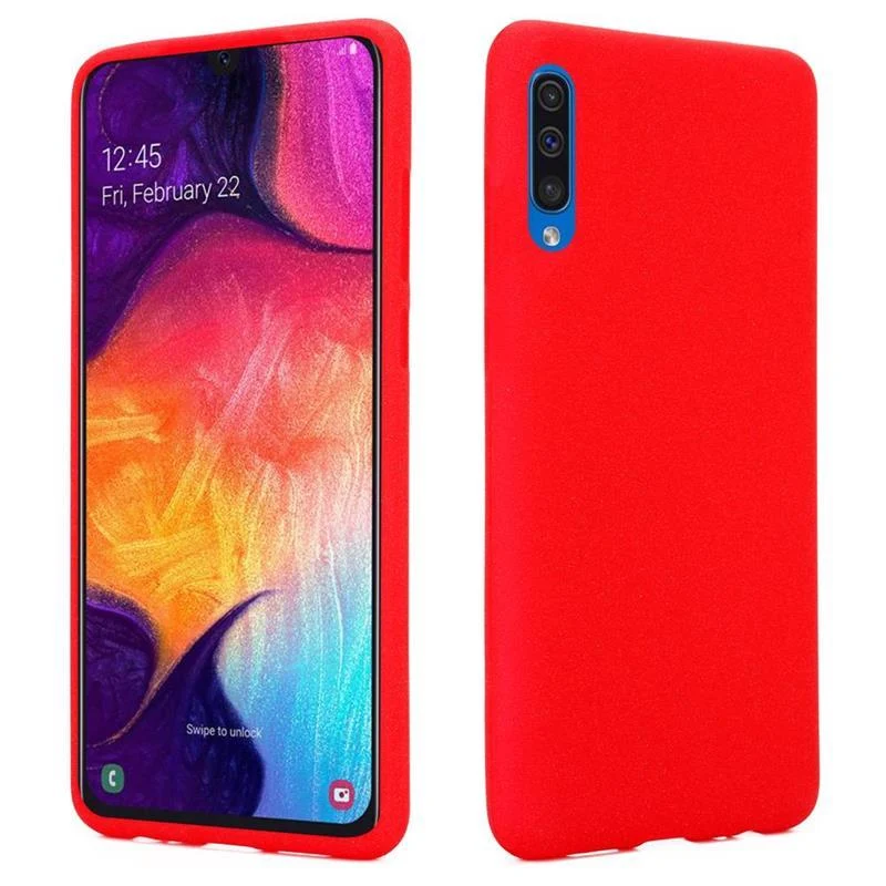 Cadorabo Hülle kompatibel mit Samsung Galaxy A50 4G / A50s / A30s Schutzhülle aus flexiblem TPU Silikon