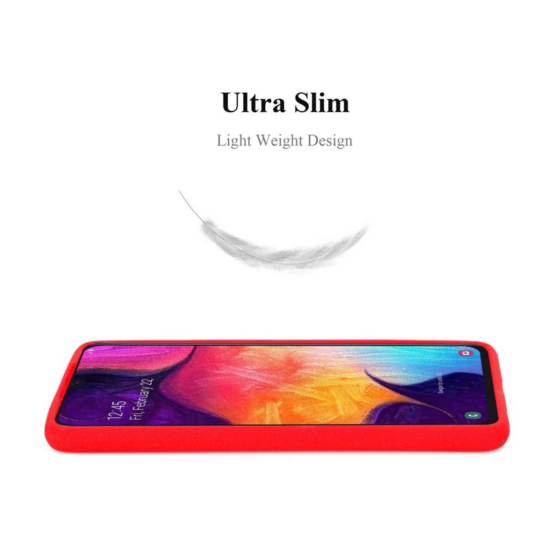 Cadorabo Hülle kompatibel mit Samsung Galaxy A50 4G / A50s / A30s Schutzhülle aus flexiblem TPU Silikon