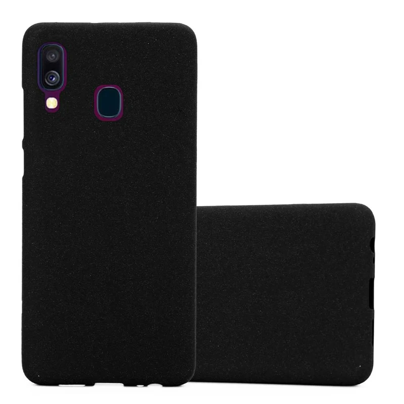 Cadorabo Hülle kompatibel mit Samsung Galaxy A40 Schutzhülle aus flexiblem TPU Silikon