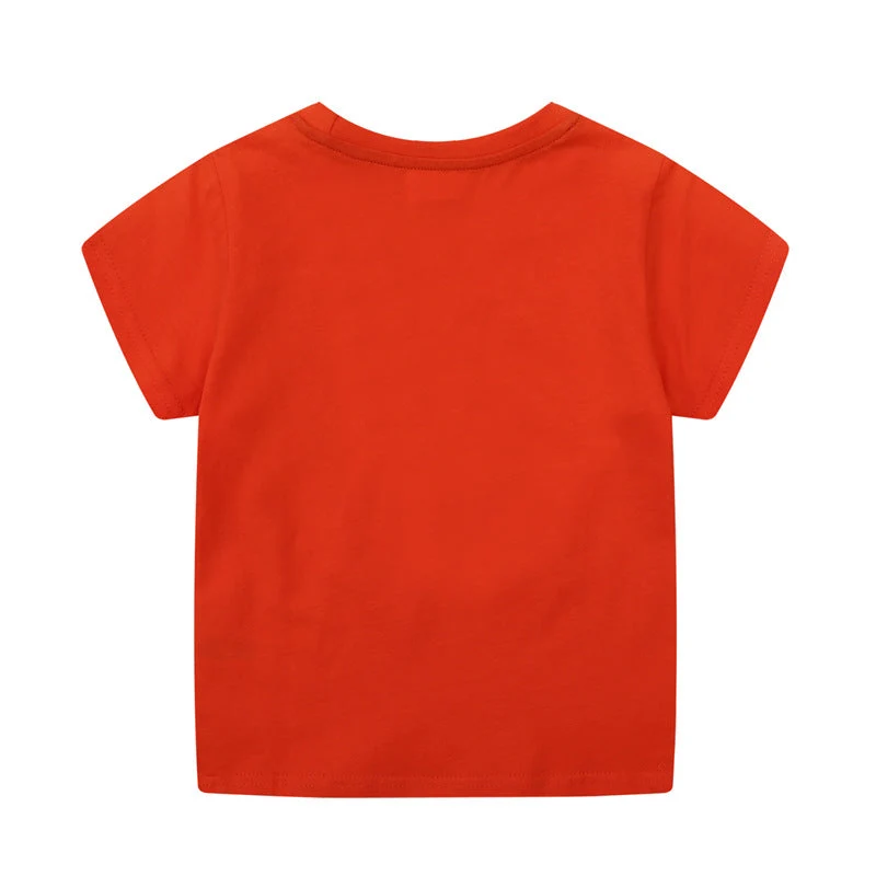 Mädchen T-Shirt mit verspieltem Tiermotiv Drune