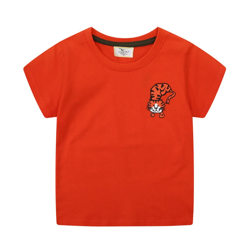 Mädchen T-Shirt mit verspieltem Tiermotiv Drune