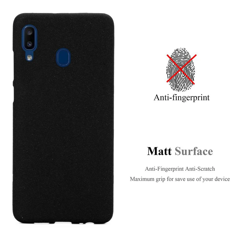 Cadorabo Hülle kompatibel mit Samsung Galaxy A10e / A20e Schutzhülle aus flexiblem TPU Silikon