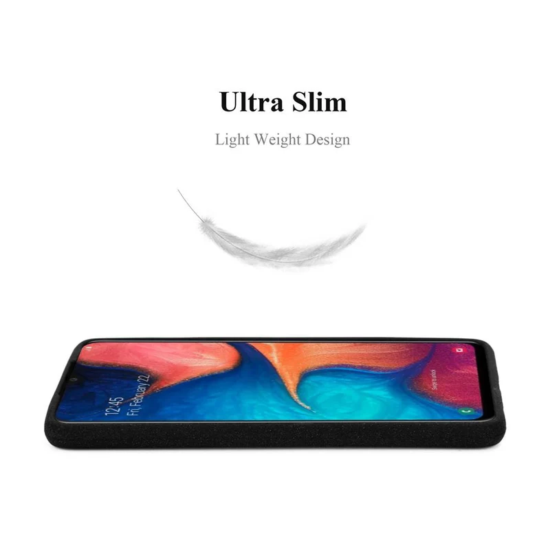 Cadorabo Hülle kompatibel mit Samsung Galaxy A10e / A20e Schutzhülle aus flexiblem TPU Silikon