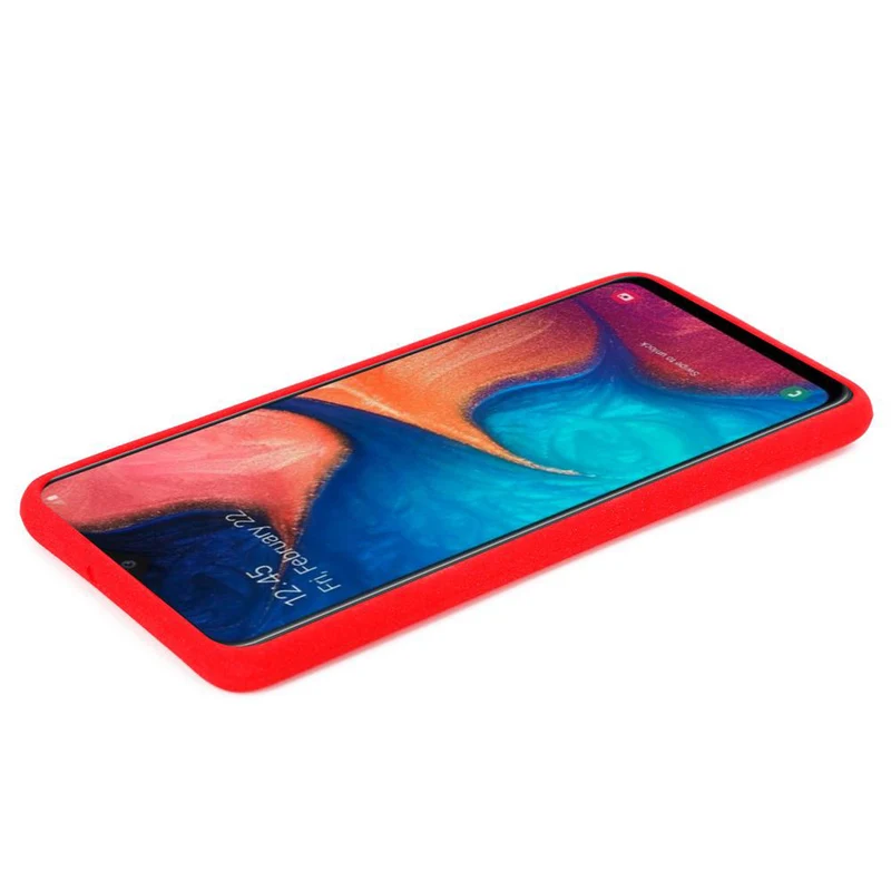 Cadorabo Hülle kompatibel mit Samsung Galaxy A10e / A20e Schutzhülle aus flexiblem TPU Silikon
