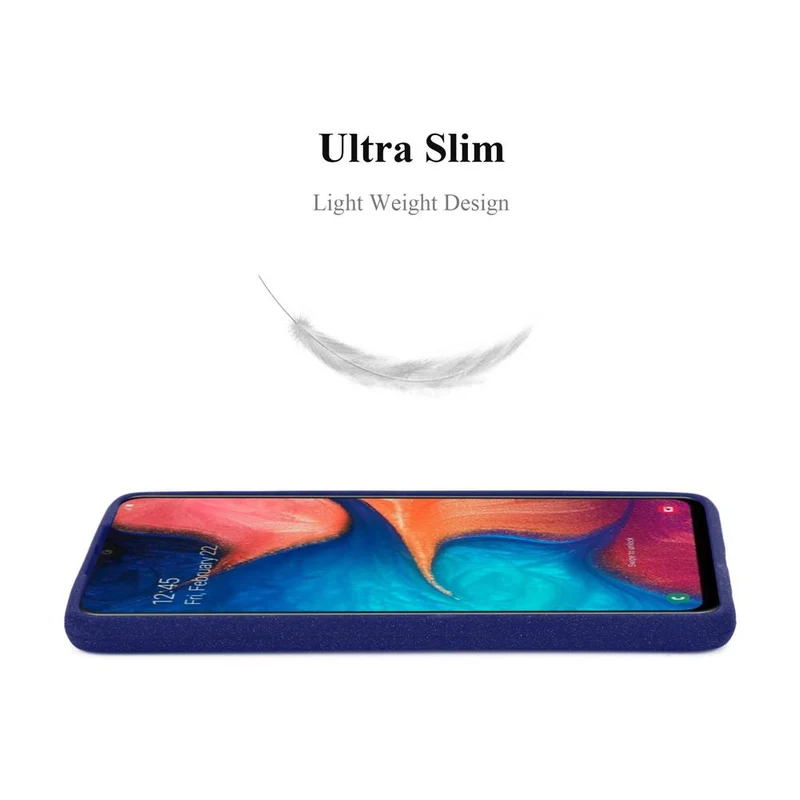 Cadorabo Hülle kompatibel mit Samsung Galaxy A10e / A20e Schutzhülle aus flexiblem TPU Silikon