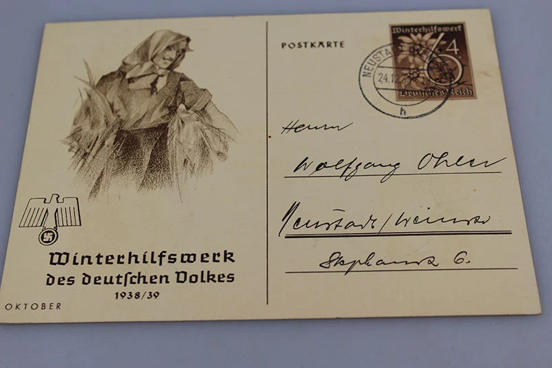 Postkarte WHW 1938/39