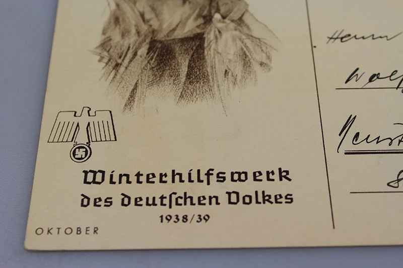 Postkarte WHW 1938/39