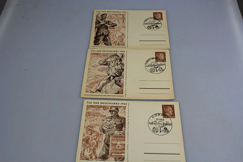 Nr. 3 Postkarte Tag der Briefmarke 1942