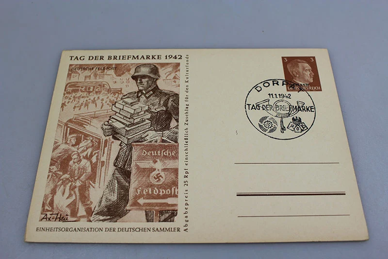 Nr. 3 Postkarte Tag der Briefmarke 1942