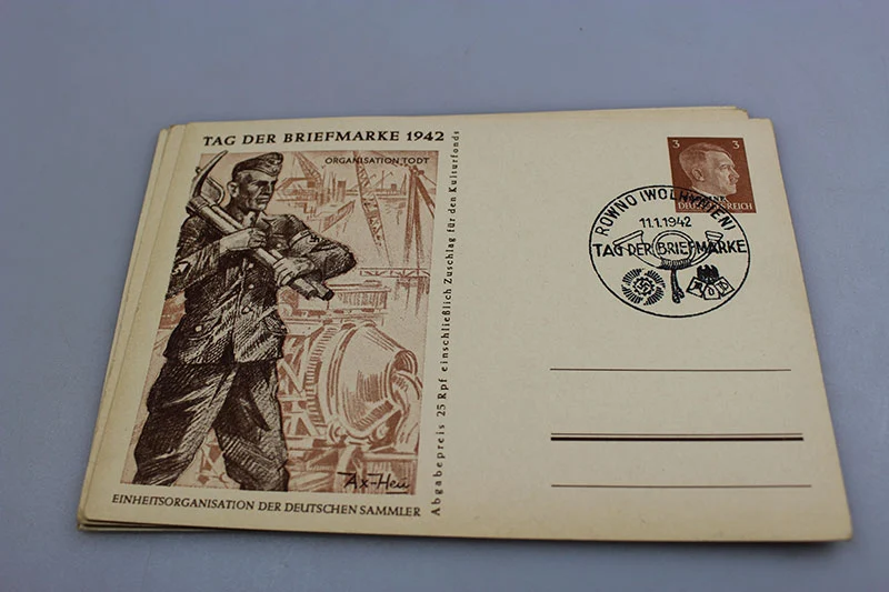 Nr. 3 Postkarte Tag der Briefmarke 1942