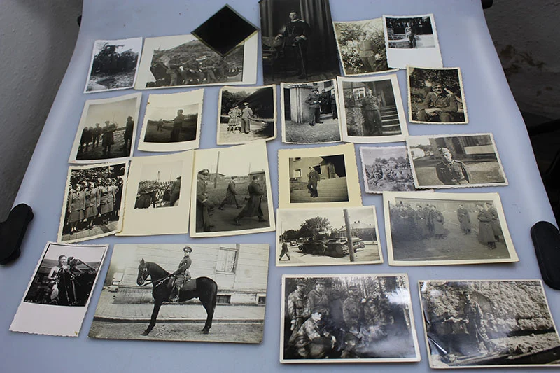 Nr. 23 einzelne Familienfotos WW1 und WW2