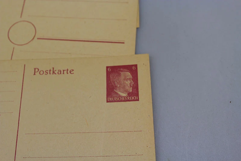 Nr. 8 Postkarten vorfrankiert mit 6 Pfennig