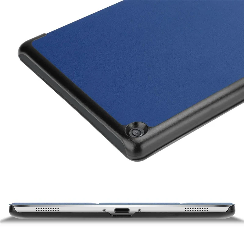 Cadorabo Tablet Hülle kompatibel mit Kindle FIRE HD 8 2017 / 2018 (7. und 8. Gen.) Ultra Dünne Schutzhülle mit Auto Wake Up und Standfunktion